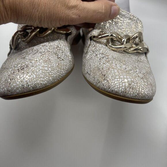 Donald J Pliner Balton Slip On Leather Loafer Flats Sz 7 - Picture 7 of 11